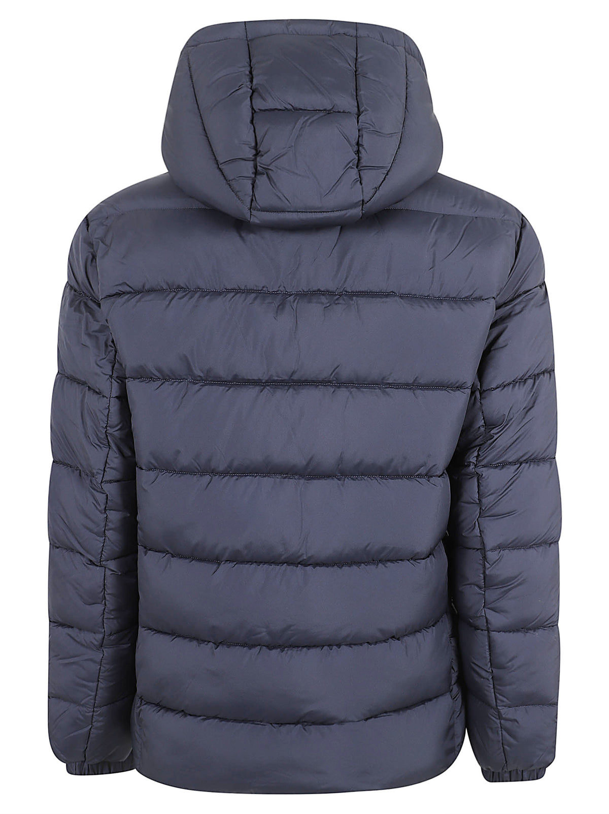 GIACCA UOMO CON CAPPUCCIO REMOVIBILE MIRO BORIS - SAVE THE DUCK D35560M MIRO2390010 BLUE BLACK SAVE THE DUCK 