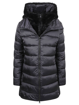 GIACCA IMBOTTITA DONNA CON CAPPUCCIO MATILDA  SAVE THE DUCK<BR/> D40280W JADE2110000 Black SAVE THE DUCK 