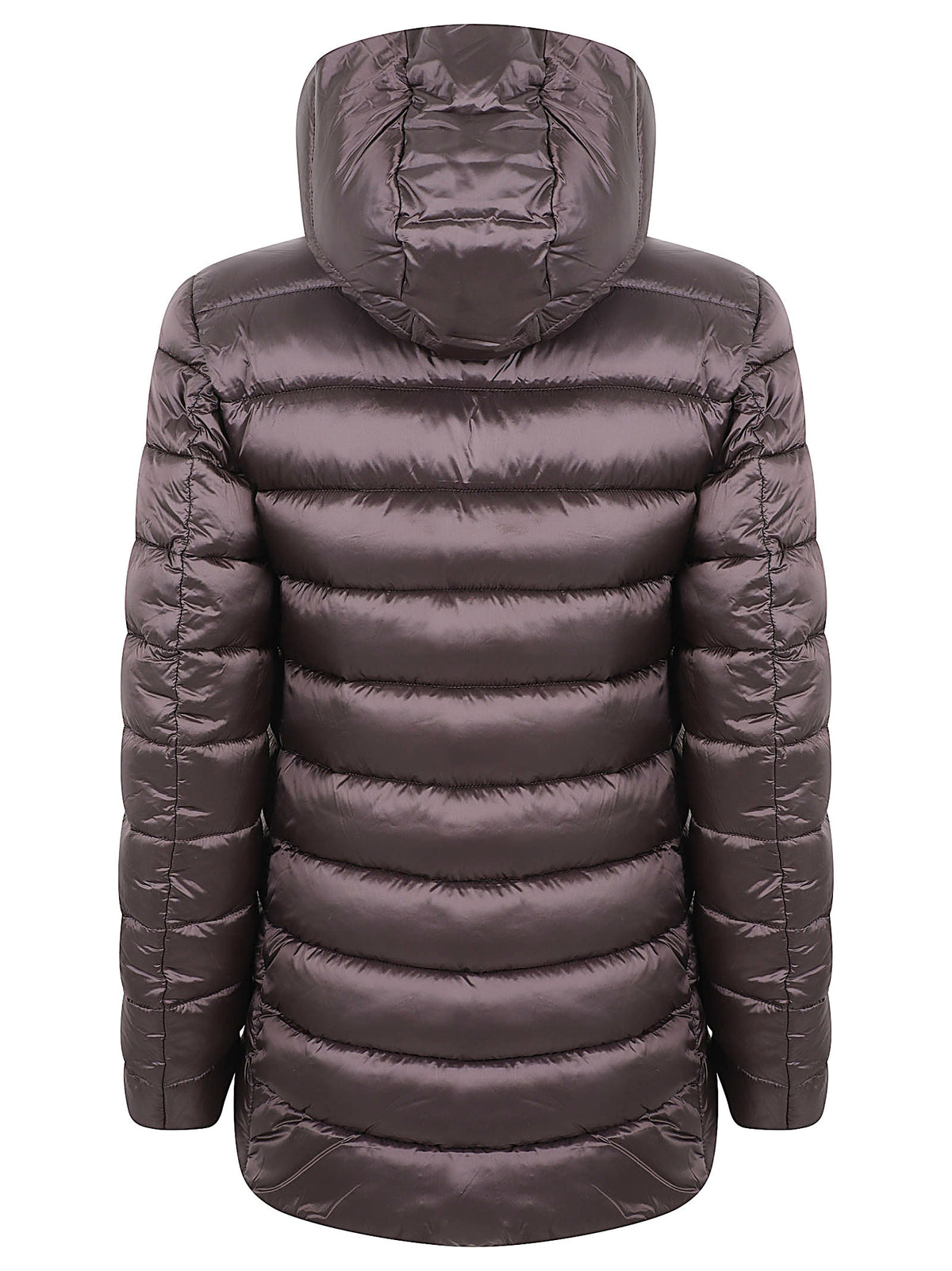 GIACCA PIUMINO DONNA DRIMIA - SAVE THE DUCK<BR/> D41264W IRIS2140009 BROWN BLACK SAVE THE DUCK 