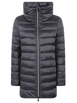 GIACCA DONNA COLLO ALTO LYDIA - SAVE THE DUCK<BR/> D43620W IRIS2110000 Black SAVE THE DUCK 