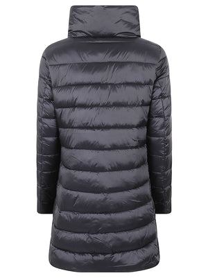 GIACCA DONNA COLLO ALTO LYDIA - SAVE THE DUCK<BR/> D43620W IRIS2110000 Black SAVE THE DUCK 