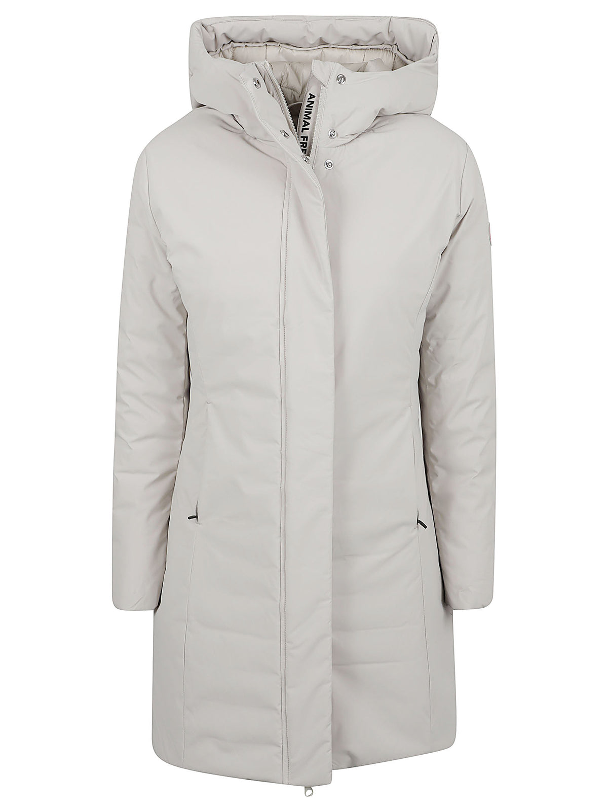 GIACCA LUNGA DONNA LEYLA - SAVE THE DUCK D45430W MATT2340019 RAINY BEIGE SAVE THE DUCK 