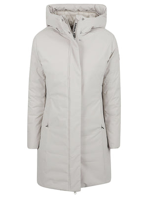 GIACCA LUNGA DONNA LEYLA - SAVE THE DUCK D45430W MATT2340019 RAINY BEIGE SAVE THE DUCK 