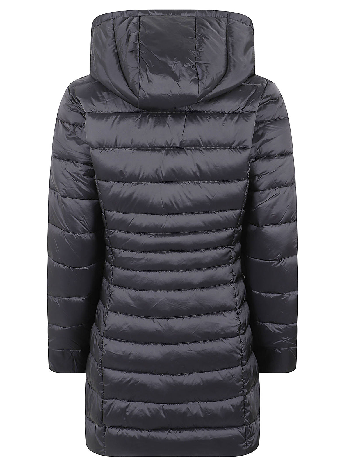 GIACCA DONNA CON CAPPUCCIO REMOVIBILE REESE - SAVE THE DUCK<BR/> D47300W IRIS2110000 Black SAVE THE DUCK 