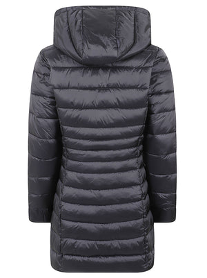 GIACCA DONNA CON CAPPUCCIO REMOVIBILE REESE - SAVE THE DUCK<BR/> D47300W IRIS2110000 Black SAVE THE DUCK 
