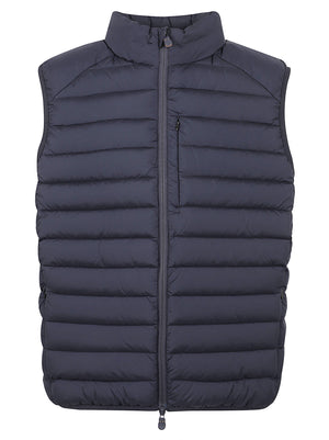 GIACCA UOMO SMANICATA RHUS - SAVE THE DUCK<BR/> D81272M MIRO2190010 BLUE BLACK SAVE THE DUCK 