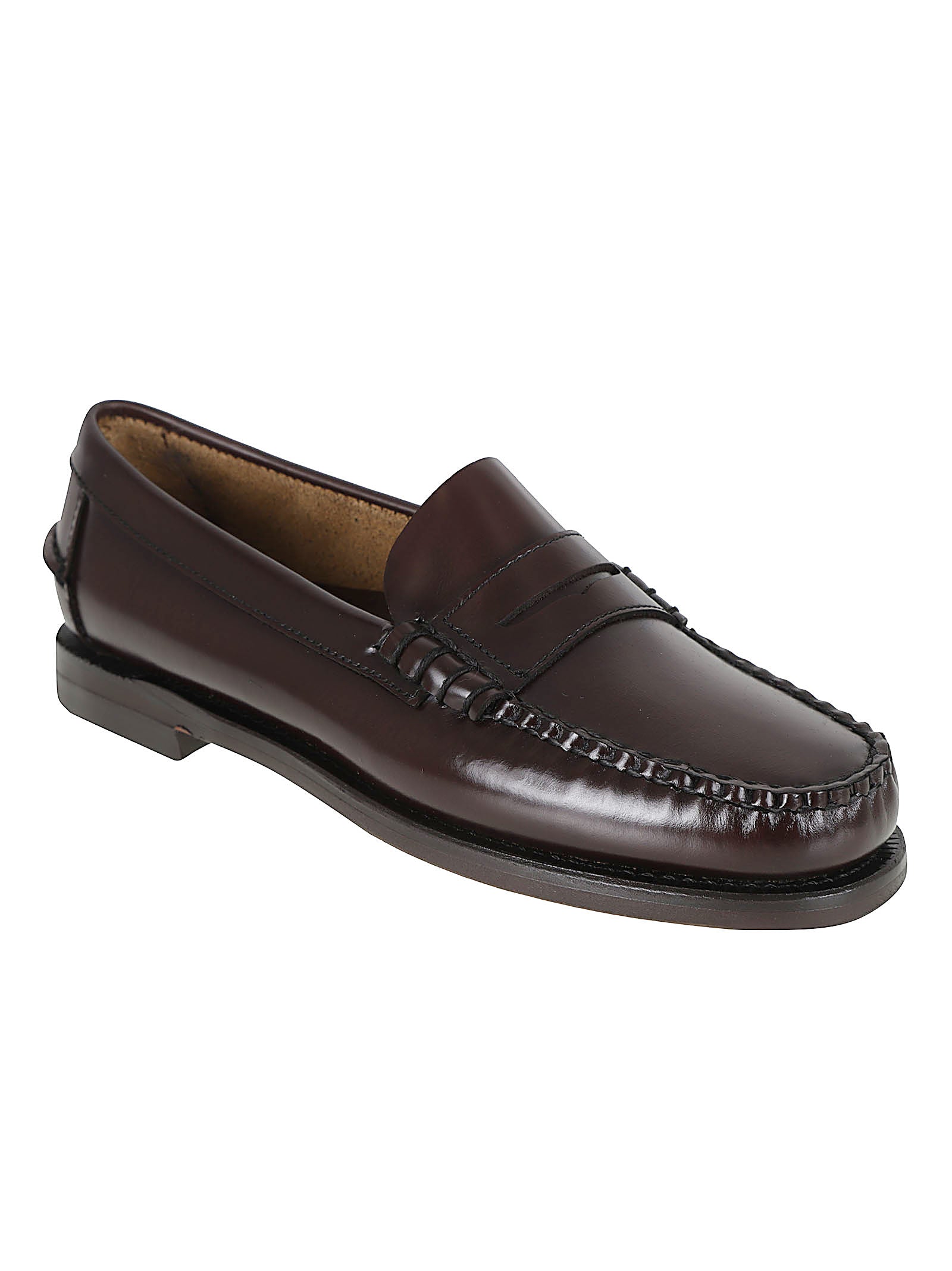 SCARPA MOCASSINO DONNA IN PELLE 7001530 903 BROWN BURGUNDY  SEBAGO 
