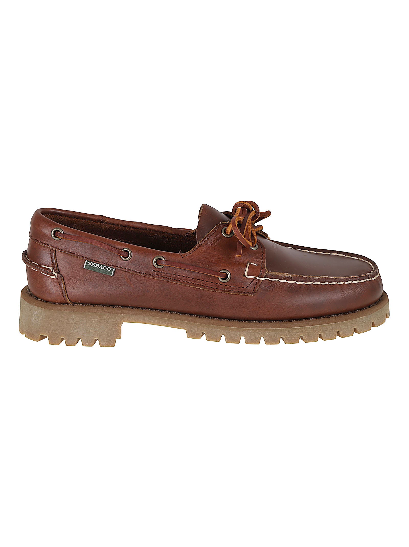 MOCASSINO UOMO CON SUOLA CARRARMATO 7001HU0 925 BROWN-GUM  SEBAGO 