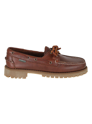 MOCASSINO UOMO CON SUOLA CARRARMATO 7001HU0 925 BROWN-GUM  SEBAGO 