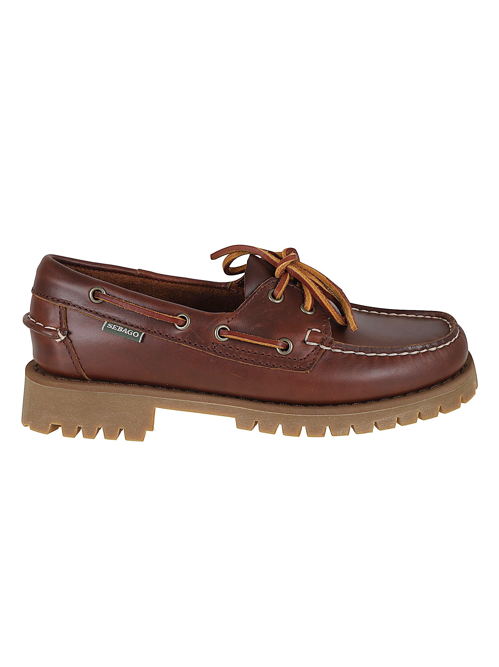 SCARPA DONNA IN PELLE 7002IR0 925 BROWN-GUN  SEBAGO 