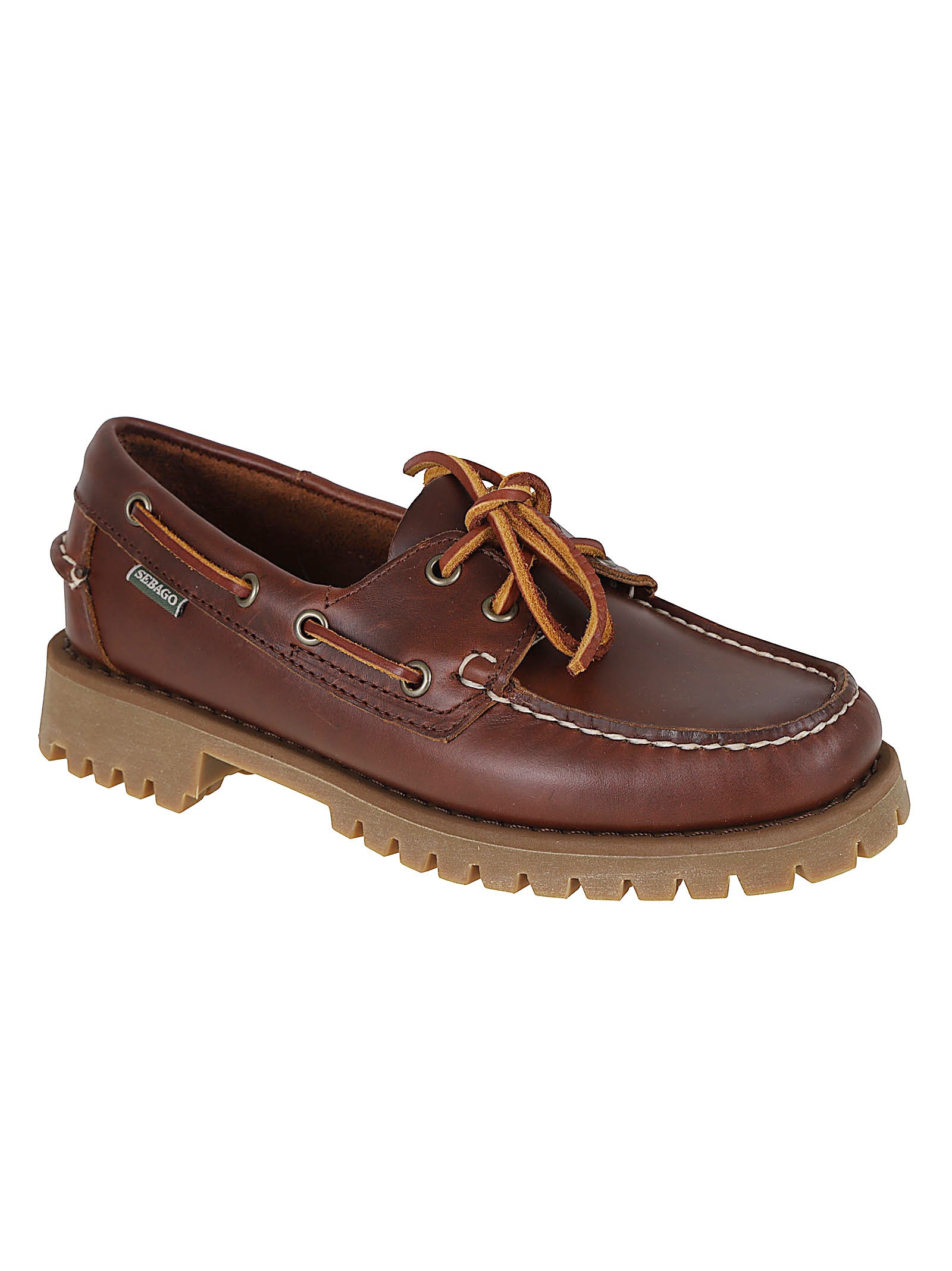 SCARPA DONNA IN PELLE 7002IR0 925 BROWN-GUN  SEBAGO 