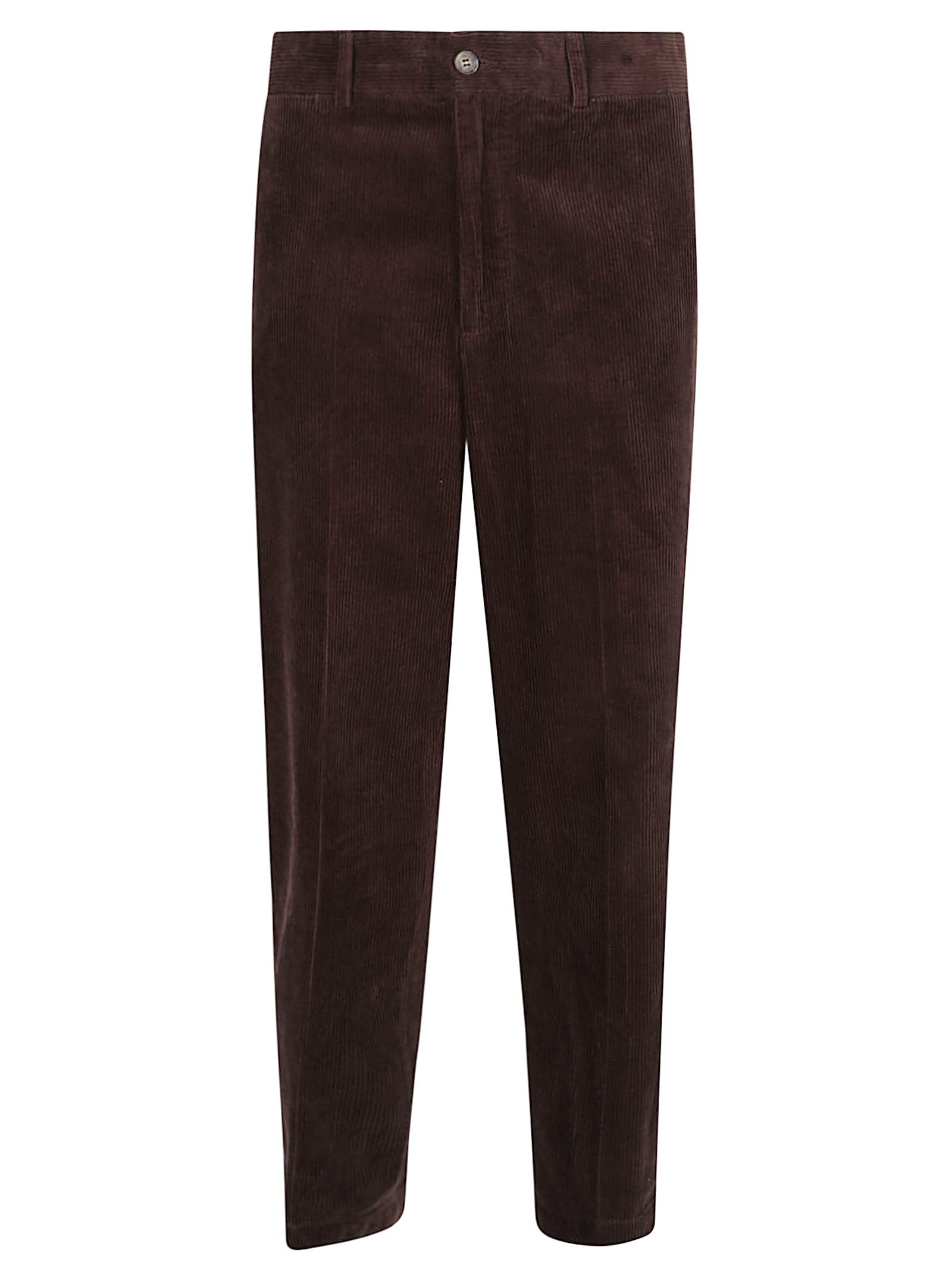 PANTALONE UOMO IN VELLUTO 74122IW 03Y BROWN MORO SEBAGO 