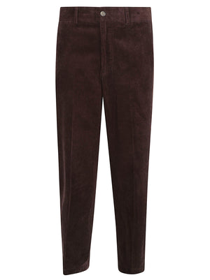 PANTALONE UOMO IN VELLUTO 74122IW 03Y BROWN MORO SEBAGO 