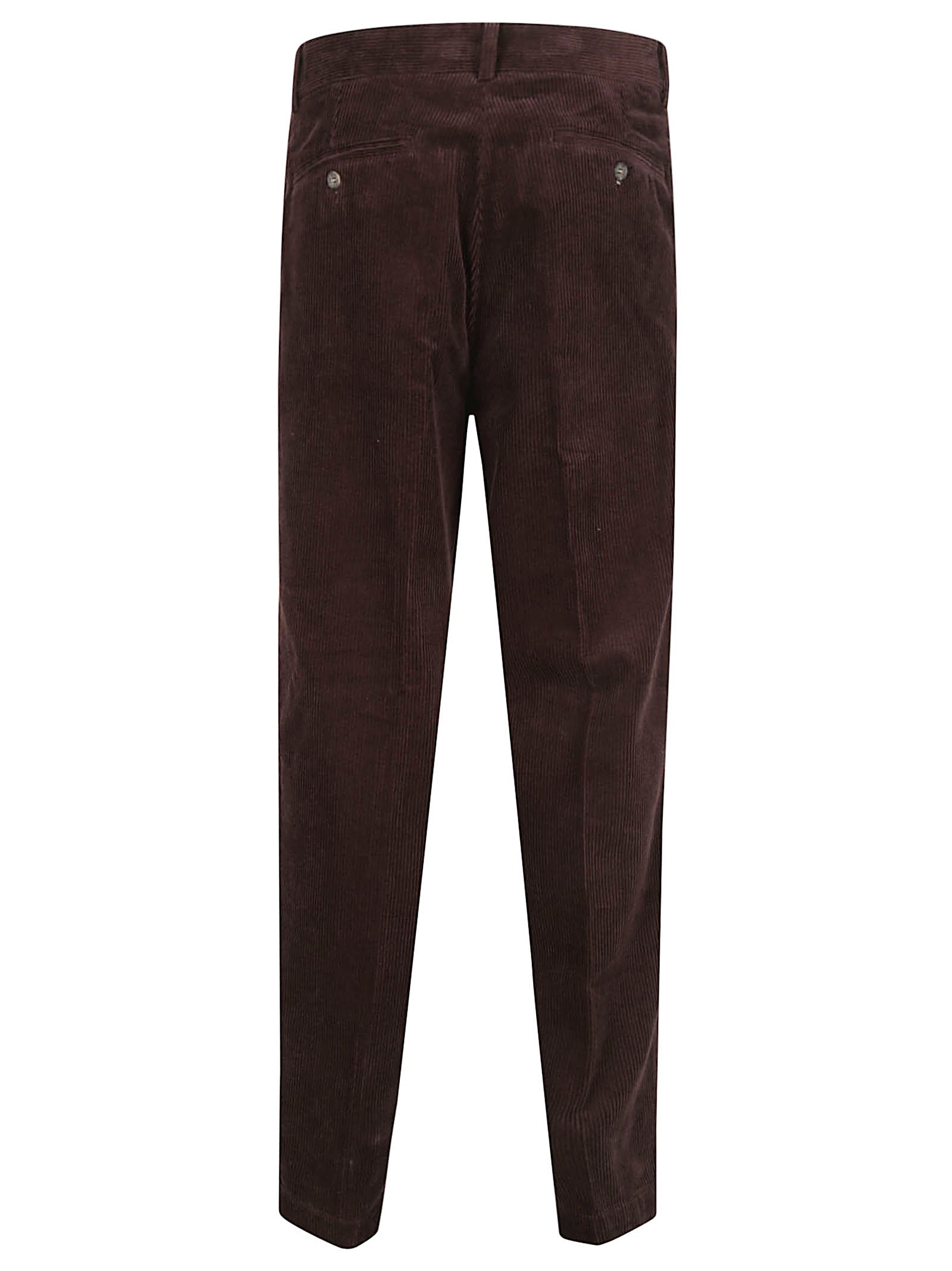 PANTALONE UOMO IN VELLUTO 74122IW 03Y BROWN MORO SEBAGO 
