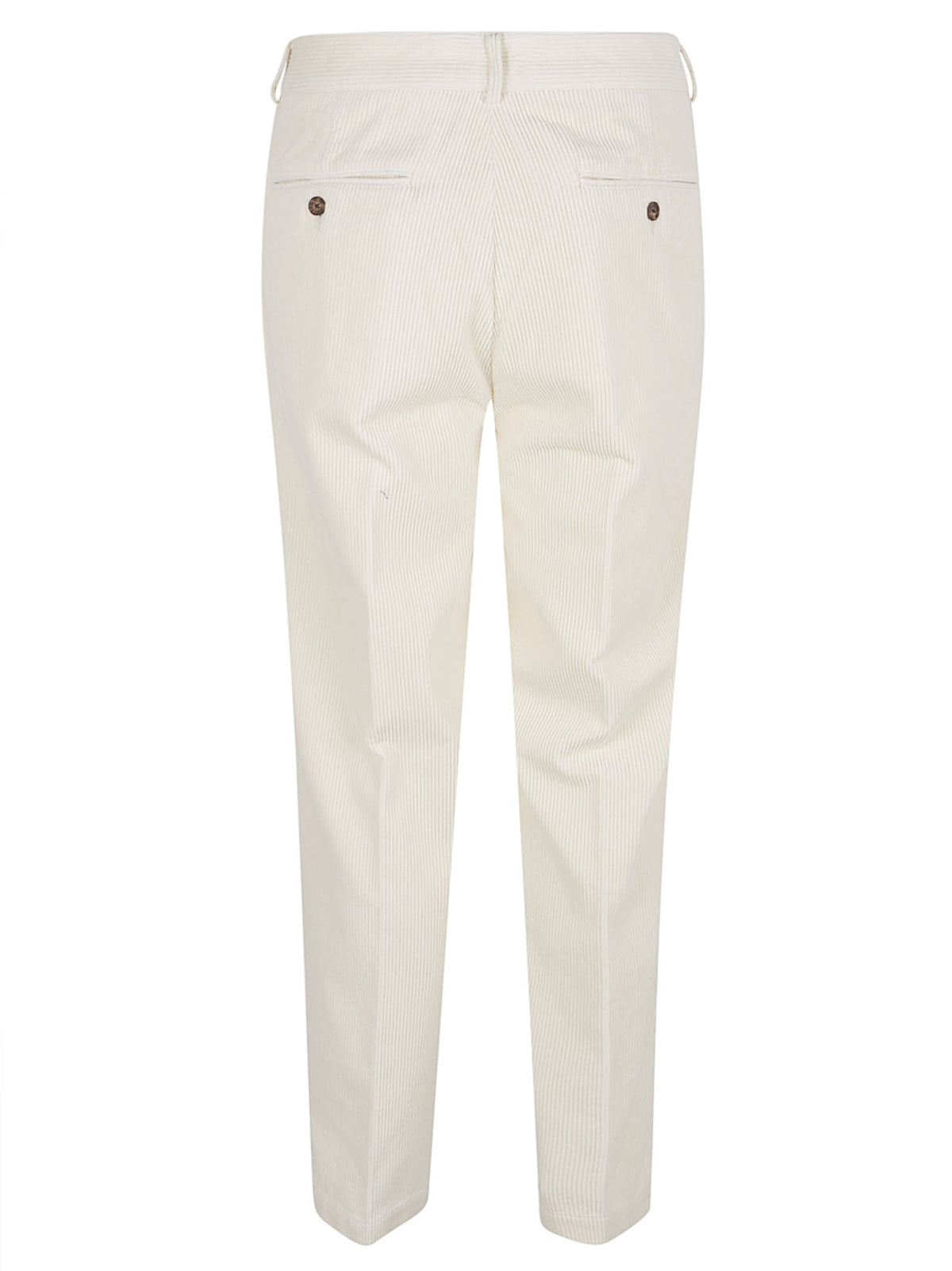PANTALONE UOMO IN VELLUTO RENDON CORDUROY - SEBAGO <BR/> 74122IW 490 WHITE NATURAL SEBAGO 