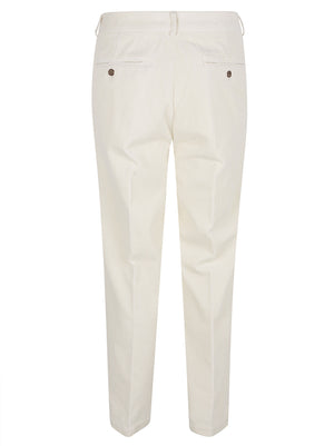 PANTALONE UOMO IN VELLUTO RENDON CORDUROY - SEBAGO <BR/> 74122IW 490 WHITE NATURAL SEBAGO 