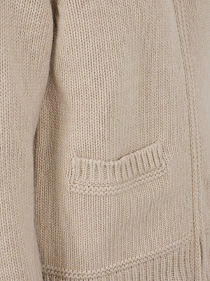 CARDIGAN CON ZIP UOMO - SEBAGO<BR/> 771262W 5RS BEIGE DK SAND SEBAGO 