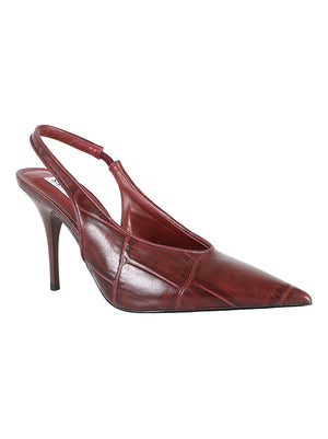 SCARPA DONNA CON TACCO - ANDROMEDA SMSANDROMEDA 63C BURG CROCO STEVE MADDEN 
