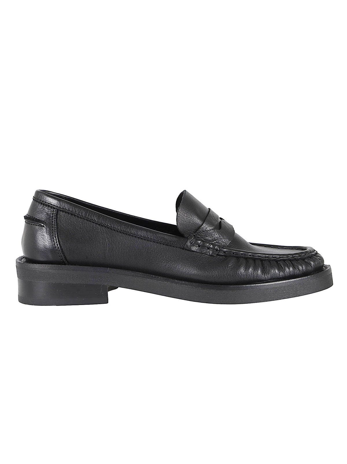 MOCASSINO DONNA NADYA - STEVE MADDEN SMSNADYA BLA BLACK LEATHER STEVE MADDEN 