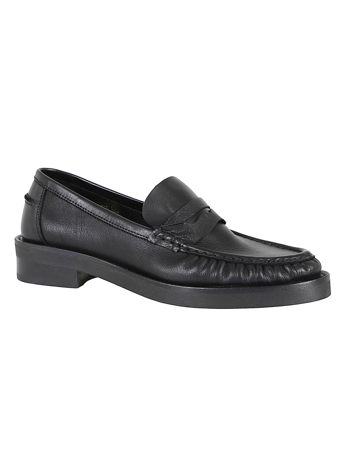 MOCASSINO DONNA NADYA - STEVE MADDEN SMSNADYA BLA BLACK LEATHER STEVE MADDEN 