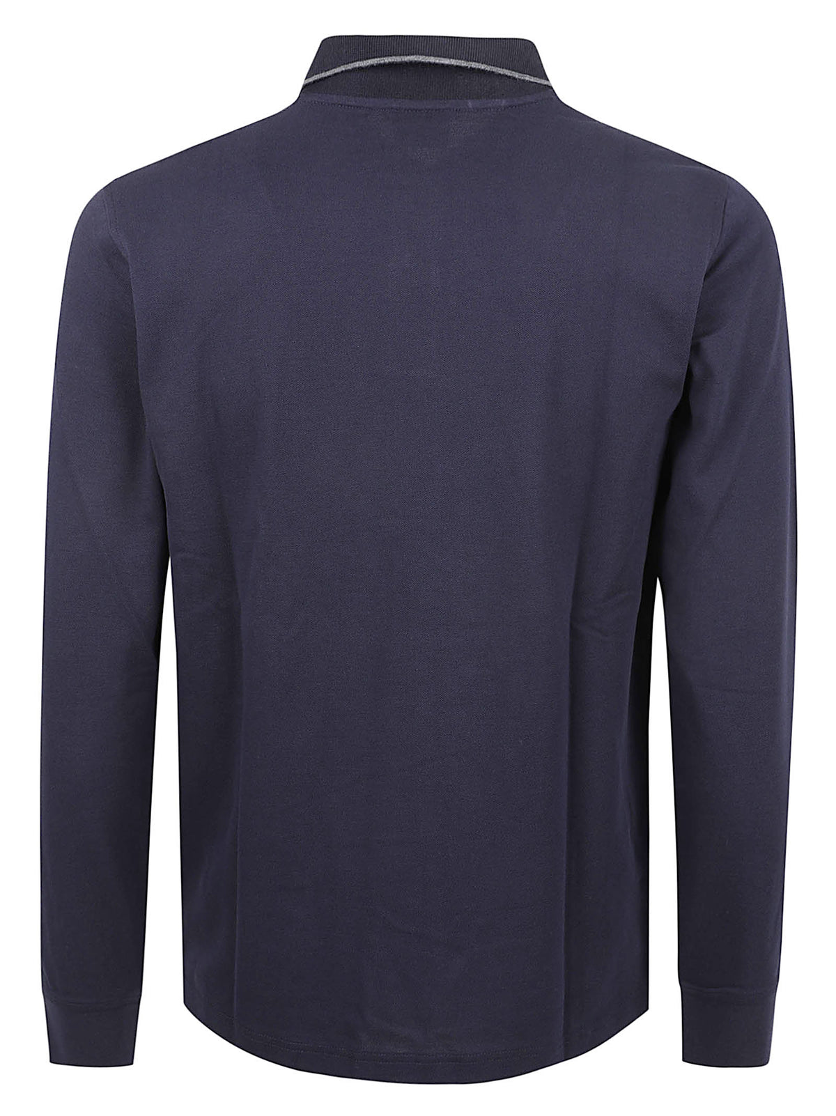 POLO UOMMO SMALL STRIPES - SUN68 <BR/> A46103 07 NAVY BLUE SUN68 