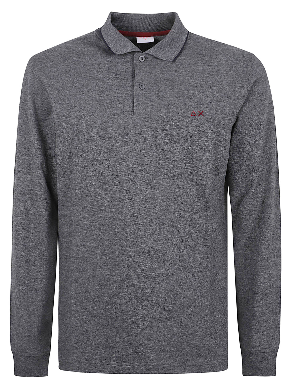 POLO UOMO SMALL STRIPES - SUN68 A46103 47 Grigio scuro SUN68 