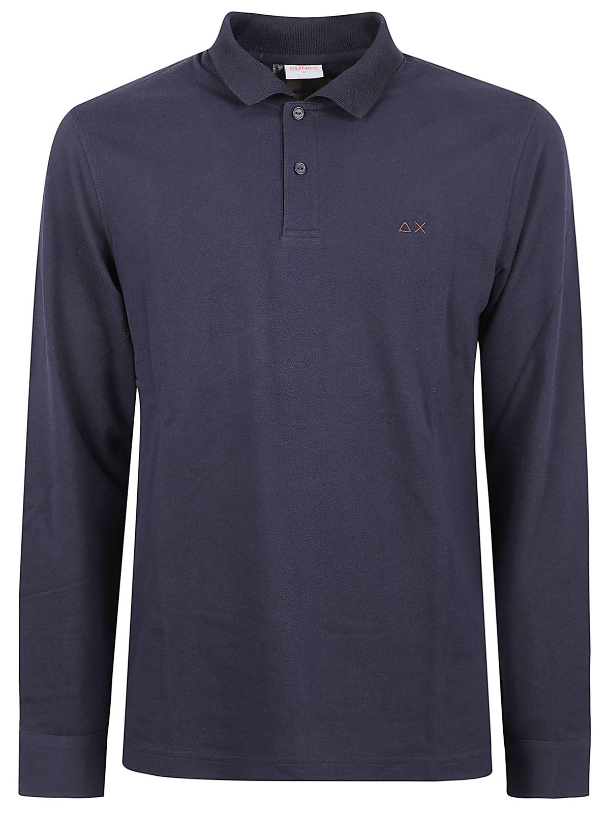 POLO UOMO CONTRAST  - SUN68 <BR/> A46106 07 NAVY BLUE SUN68 