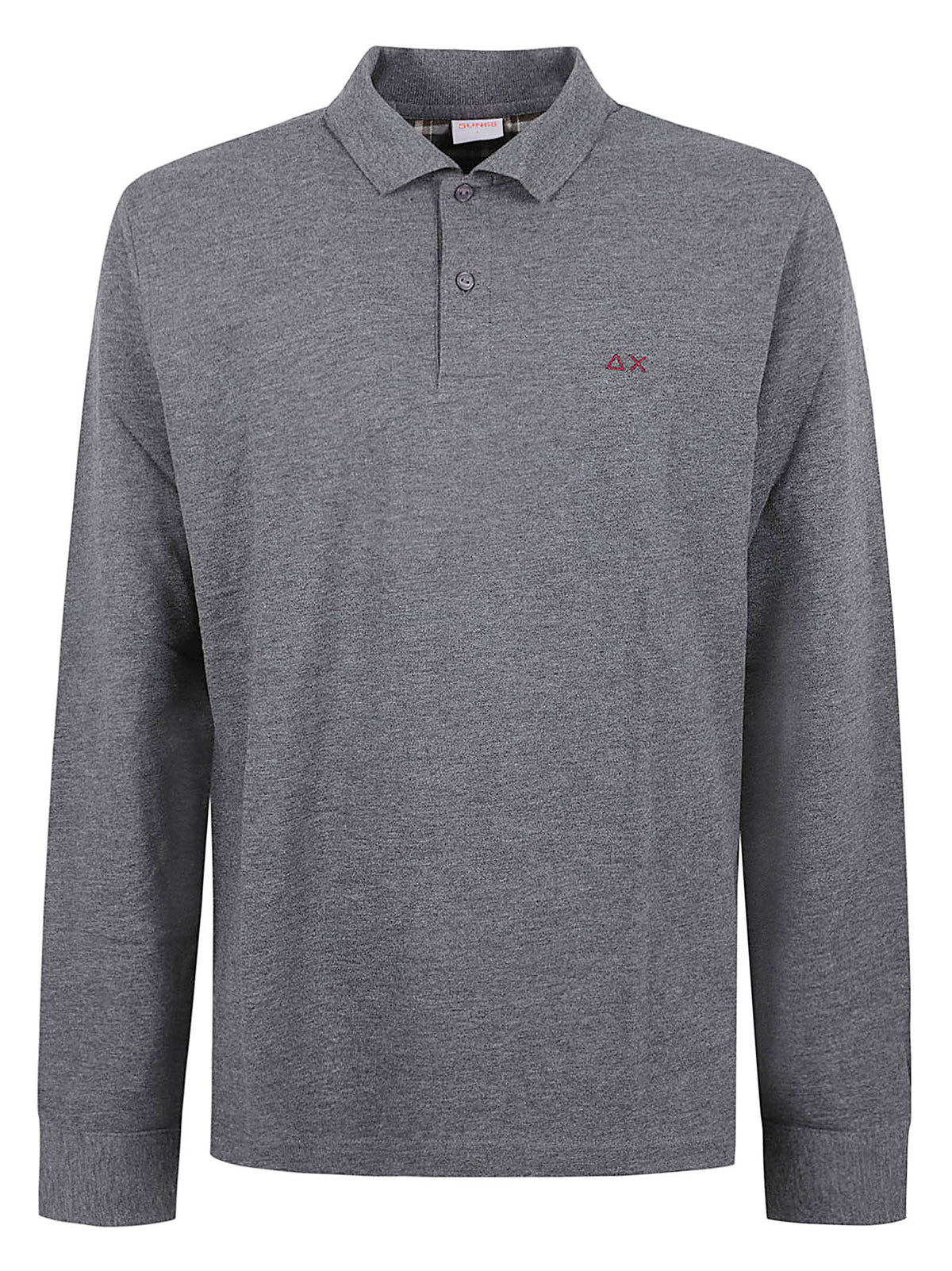 POLO UOMO CONTRAST  - SUN68<BR/> A46106 47 Grigio scuro SUN68 