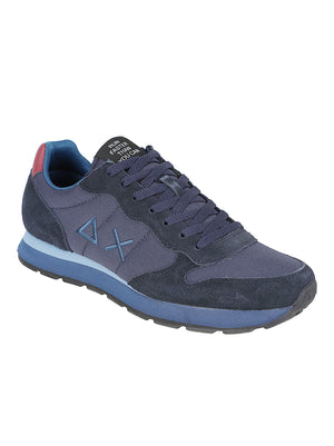 SNEAKERS UOMO TOM SOLID - SUN68 BZ46101 0735 NAVY BLUE SUN68 