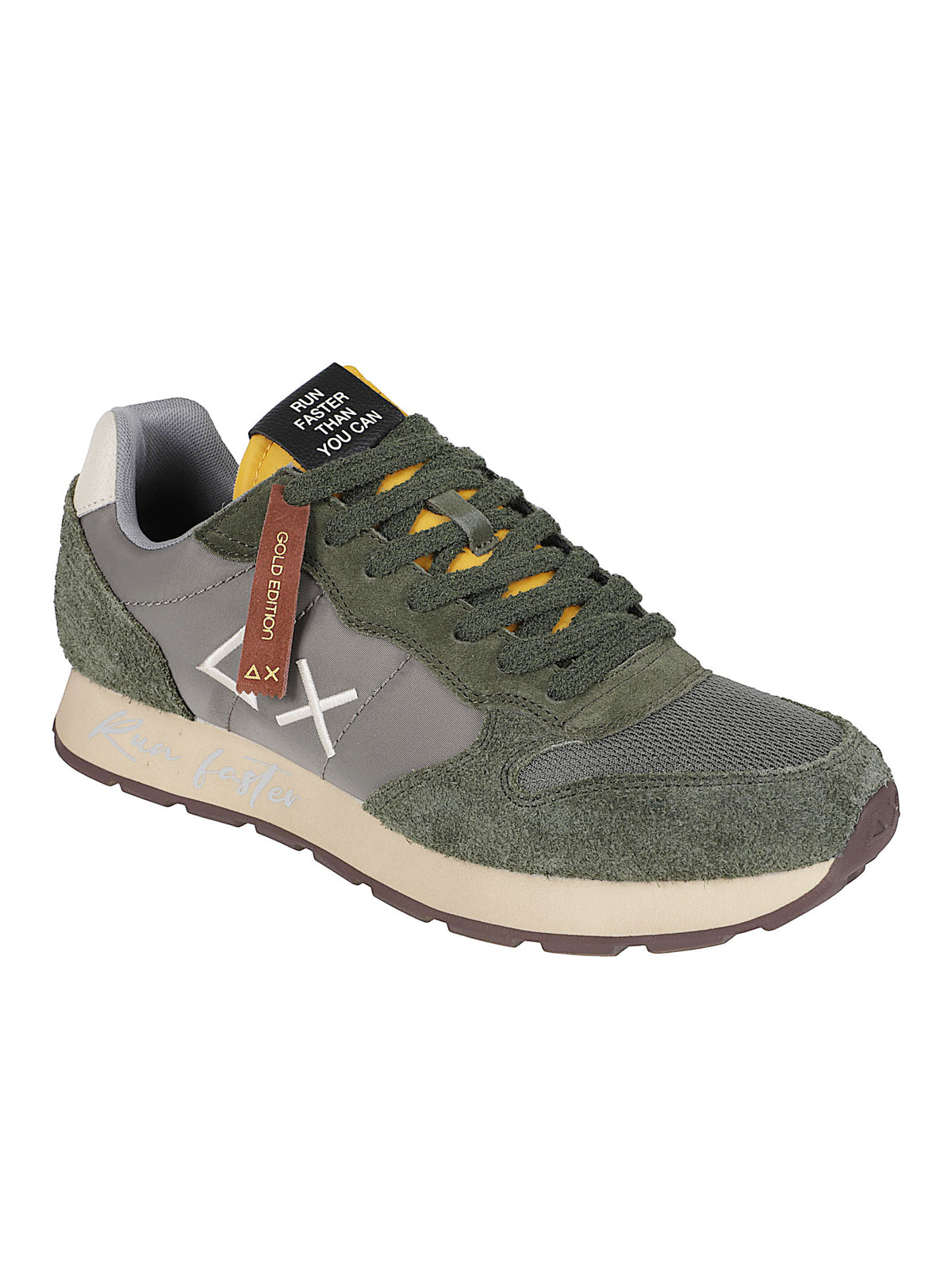 SNEAKERS UOMO TOM VINTAGE - SUN68<BR/> BZ46105 74 MILITARE SCURO SUN68 