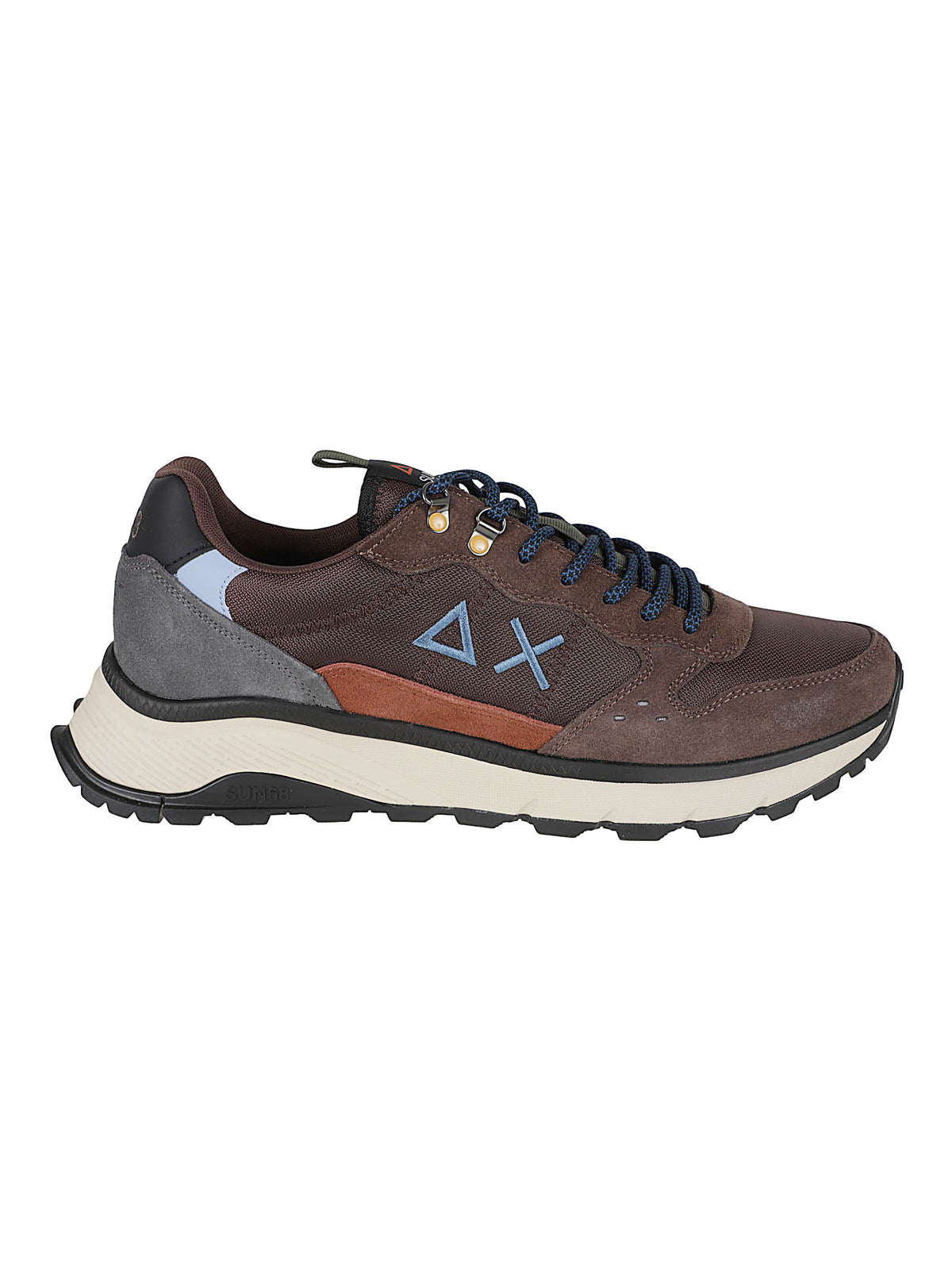 SNEAKERS UOMO FIRE & CAMPING - SUN68 BZ46138 08 Marrone SUN68 