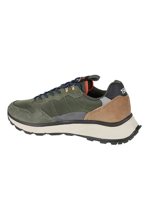 SNEAKERS UOMO FIRE & CAMPING - SUN68<BR/> BZ46138 74 MILITARE SCURO SUN68 