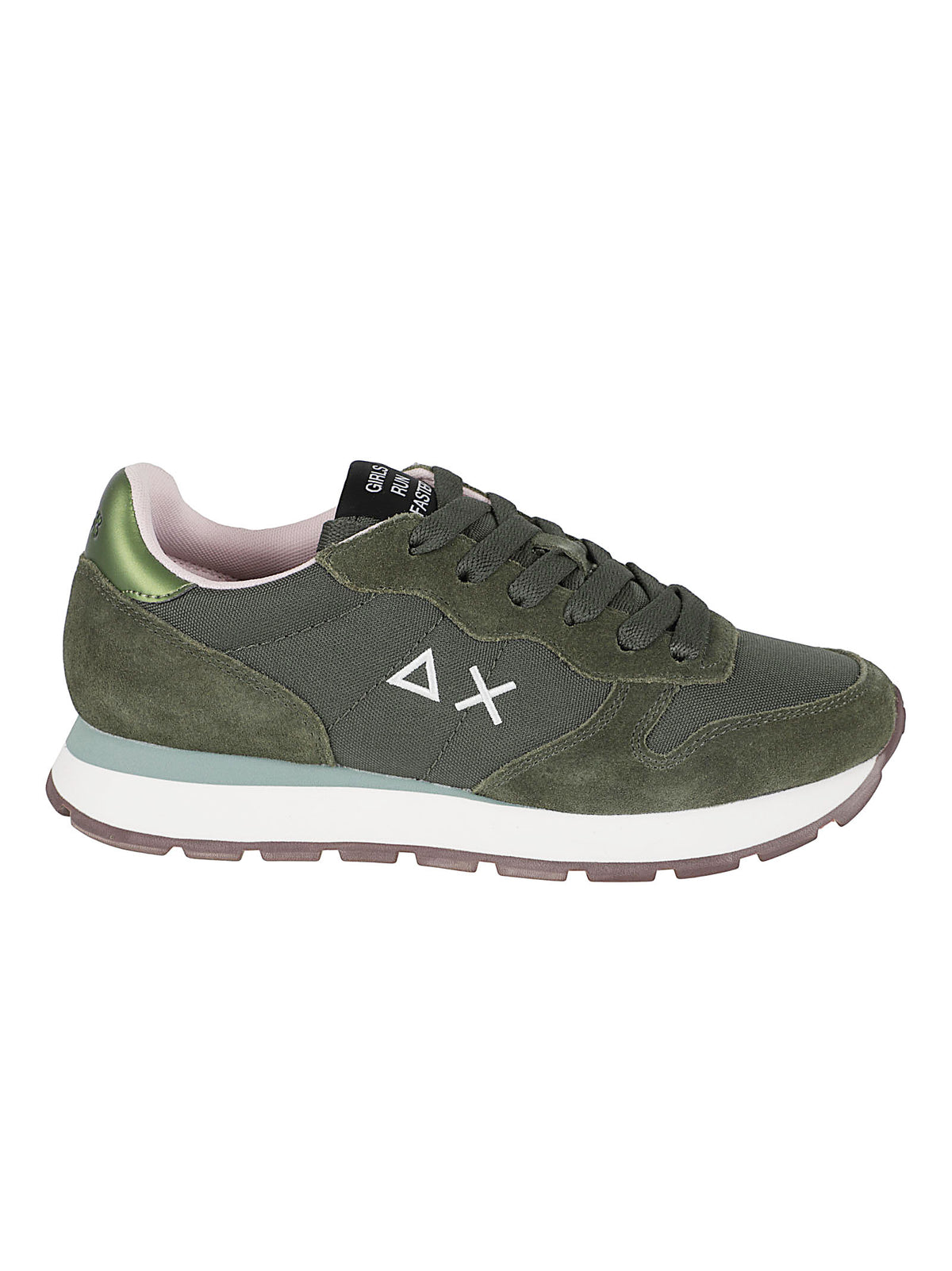 SNEAKERS DONNA ALLY SOLID - SUN68<BR/> BZ46201 74 MILITARE SCURO SUN68 