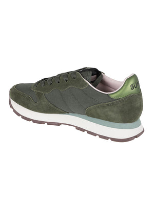 SNEAKERS DONNA ALLY SOLID - SUN68<BR/> BZ46201 74 MILITARE SCURO SUN68 