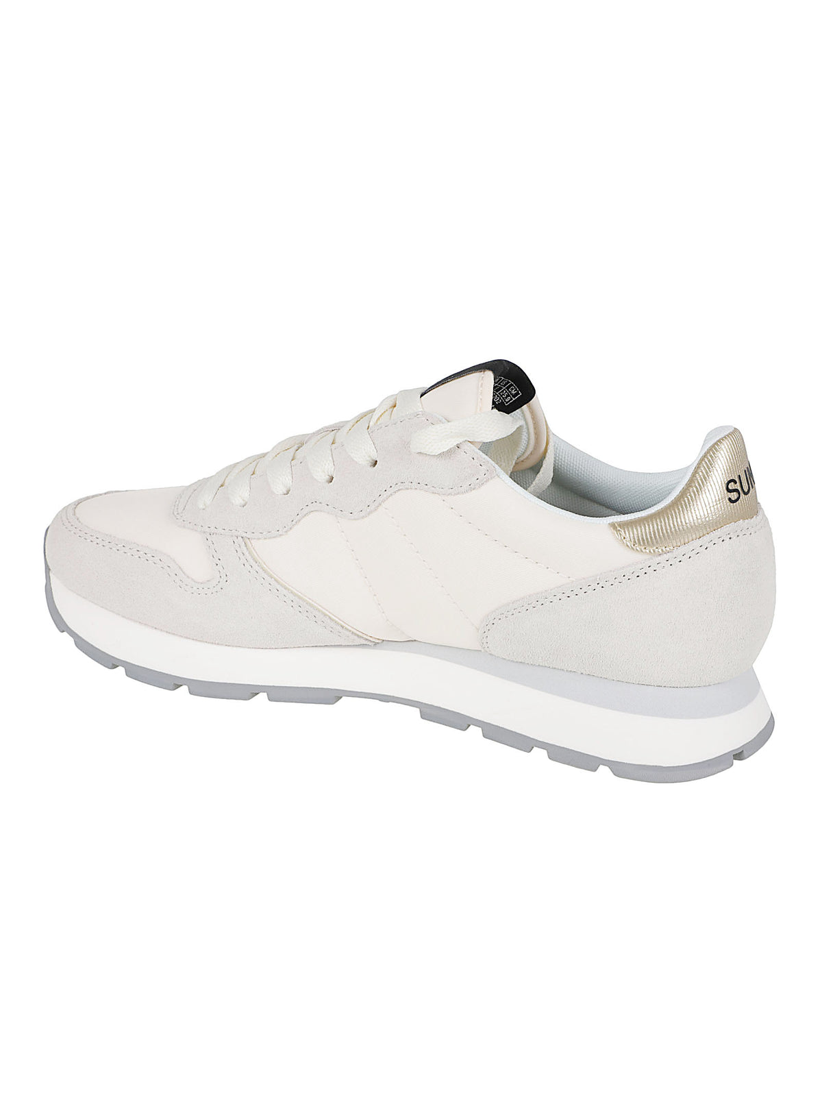 SNEAKERS DONNA ALLY SILVER GOLD - SUN68<BR/> BZ46202 31 BIANCO PANNA SUN68 