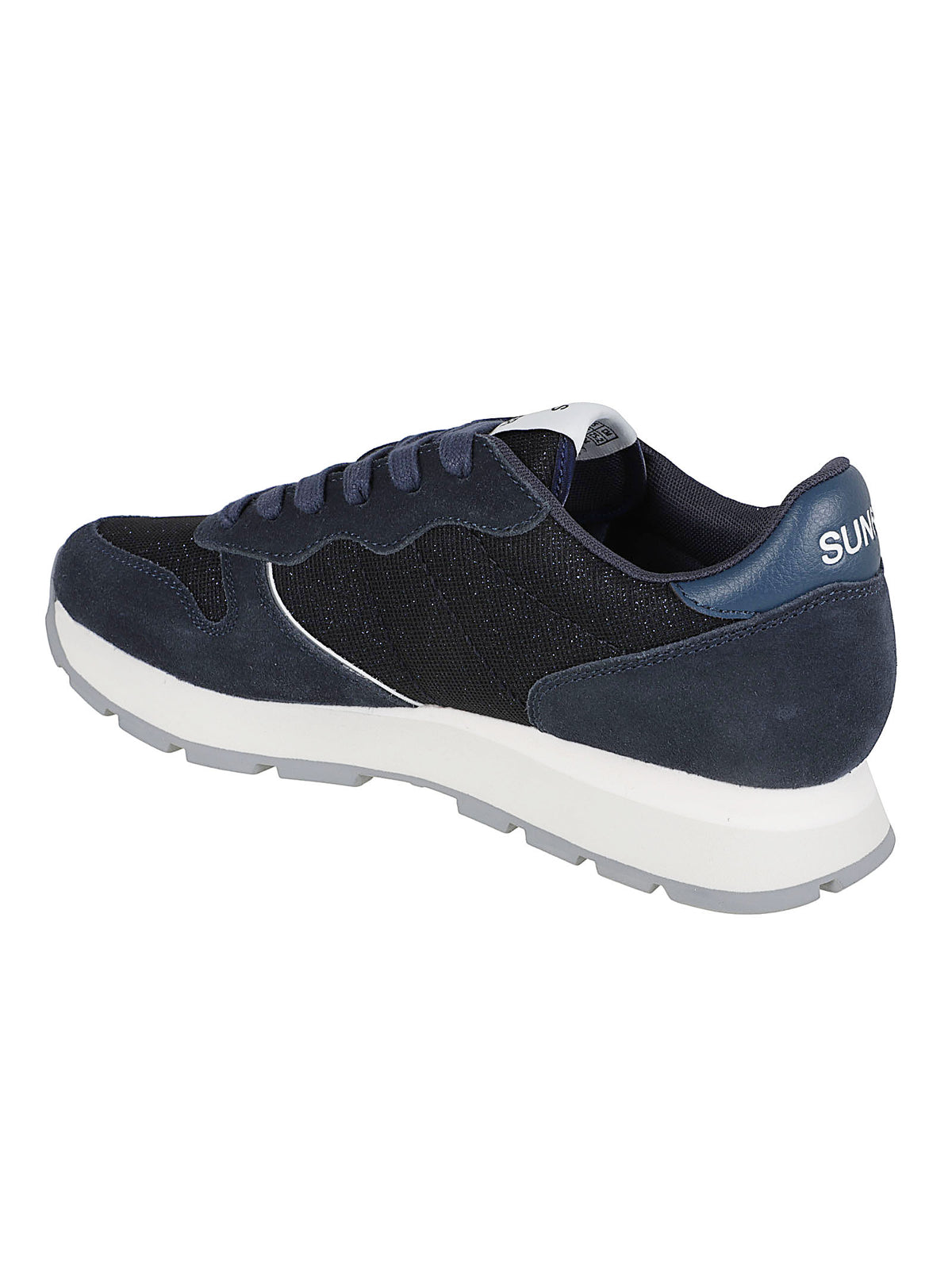 SNEAKERS DONNA ALLY GLITTER TEXTILE - SUN68 BZ46204 07 NAVY BLUE SUN68 