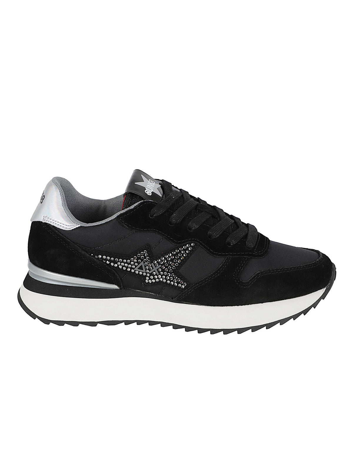 SNEAKERS DONNA STARGIRL STRASS LOGO - SUN68<BR/> BZ46223 11 Nero SUN68 