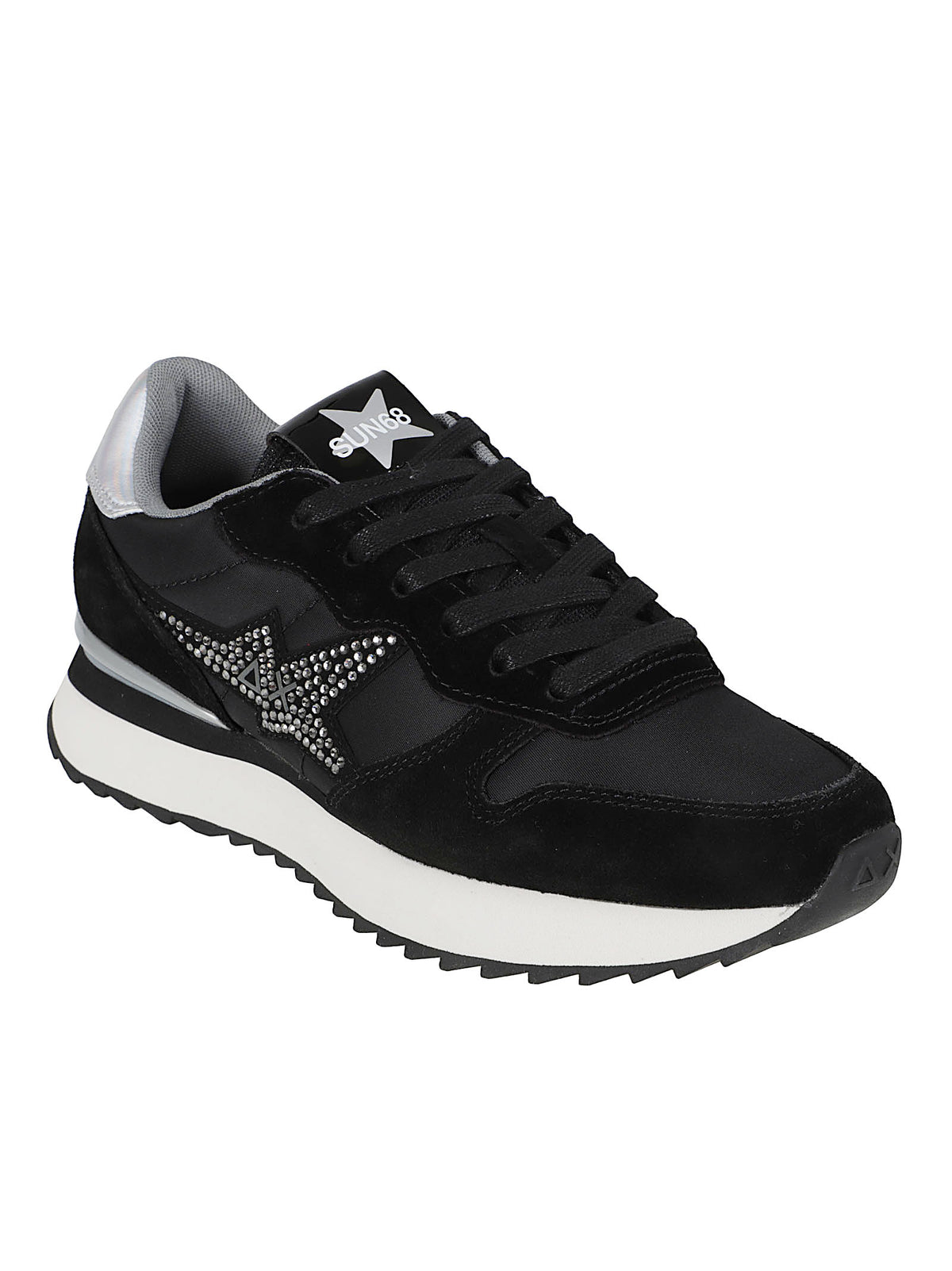 SNEAKERS DONNA STARGIRL STRASS LOGO - SUN68<BR/> BZ46223 11 Nero SUN68 