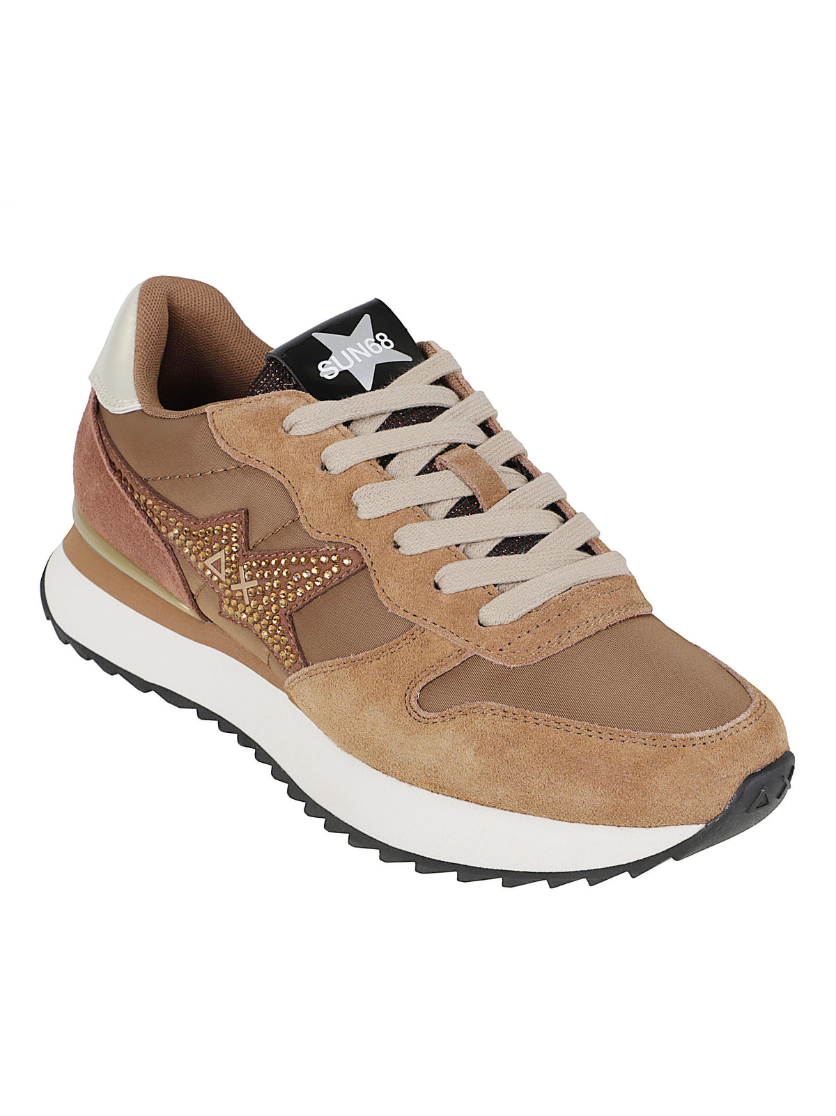 SNEAKERS DONNA STARGIRL STRASS LOGO - SUN68 BZ46223 93 VOLPE SUN68 