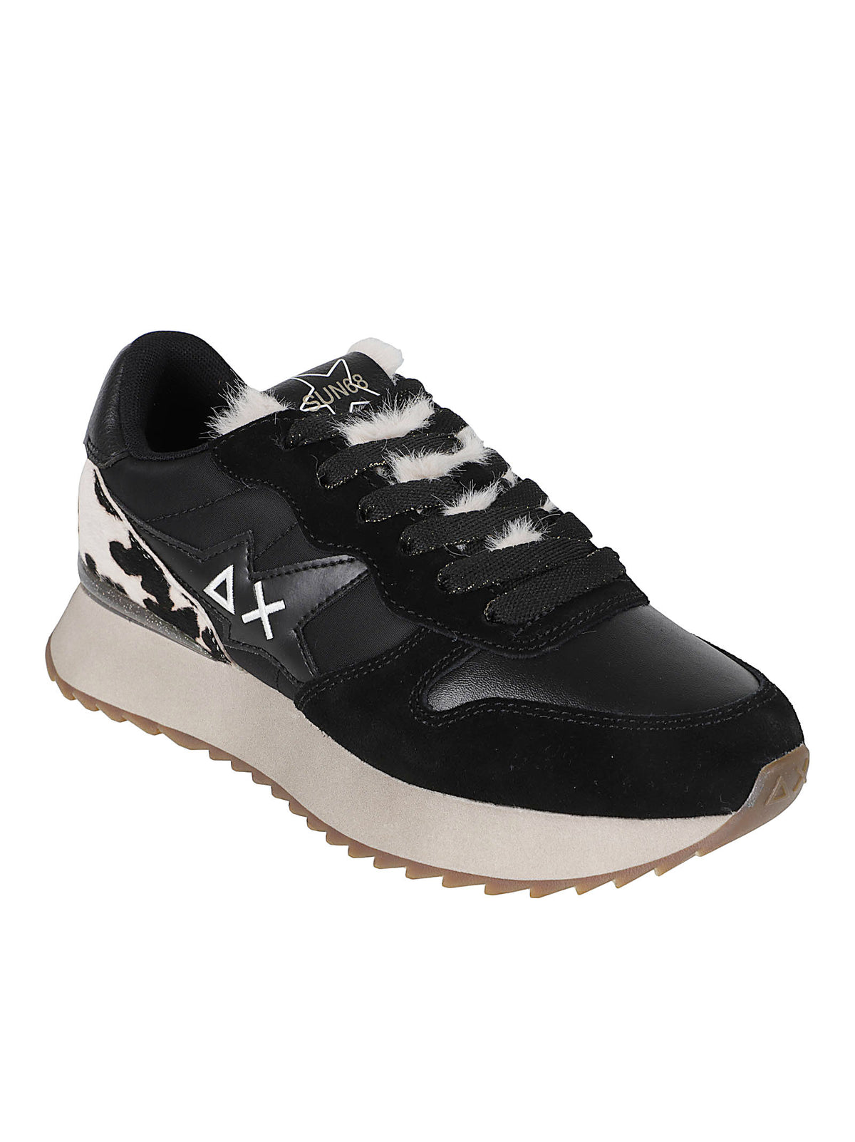 SNEAKERS DONNA STARGIRL ANIMALIER - SUN68 BZ46224 11 Nero SUN68 