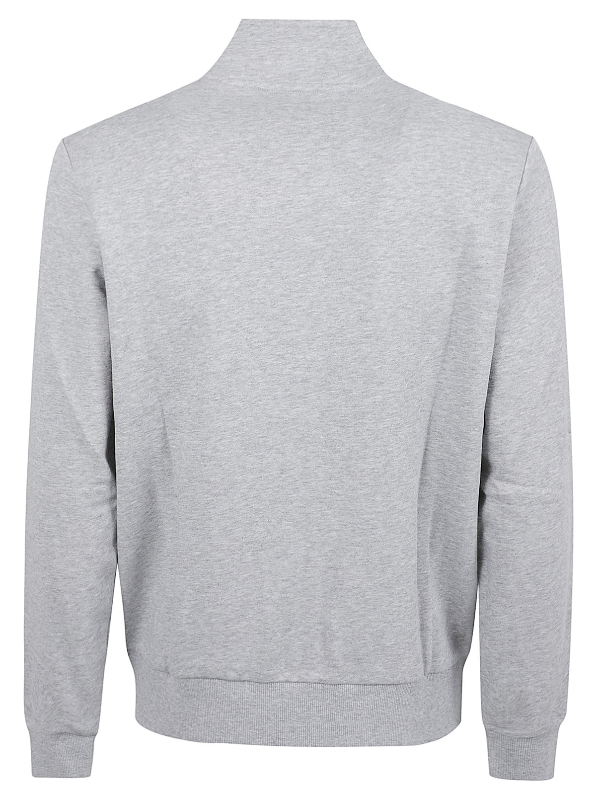 FELPA UOMO TRACKZIP BASIC - SUN68 <BR/> F46101 06 Grigio chiaro SUN68 