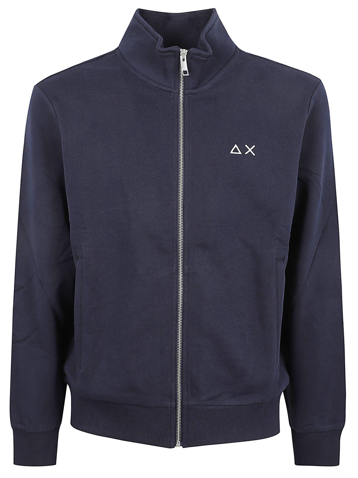 FELPA UOMO TRACKZIP BASIC - SUN68 F46101 07 NAVY BLUE SUN68 