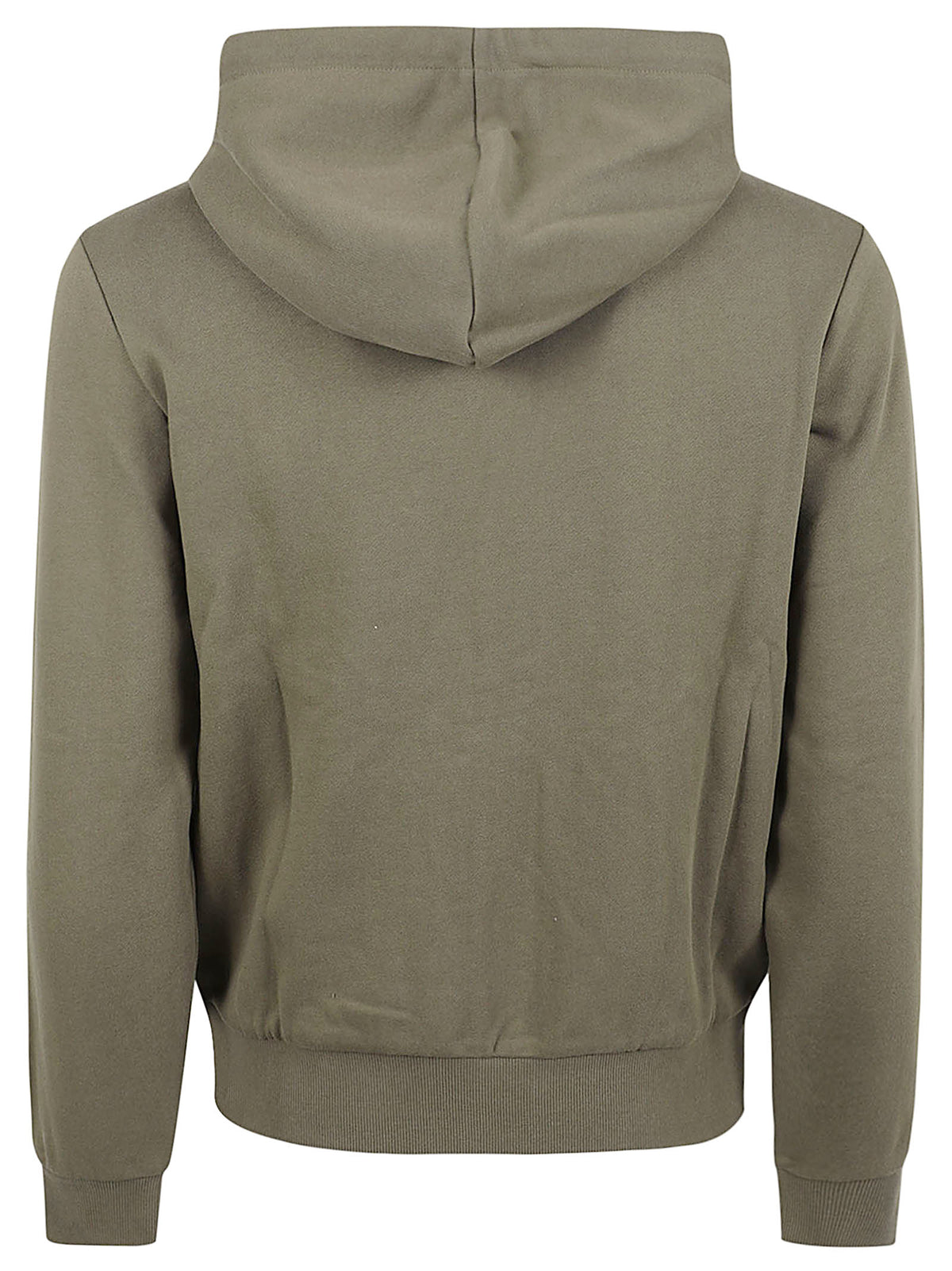 FELPA UOMO CON CAPPUCCIO BASIC - SUN68 F46102 74 MILITARE SCURO SUN68 