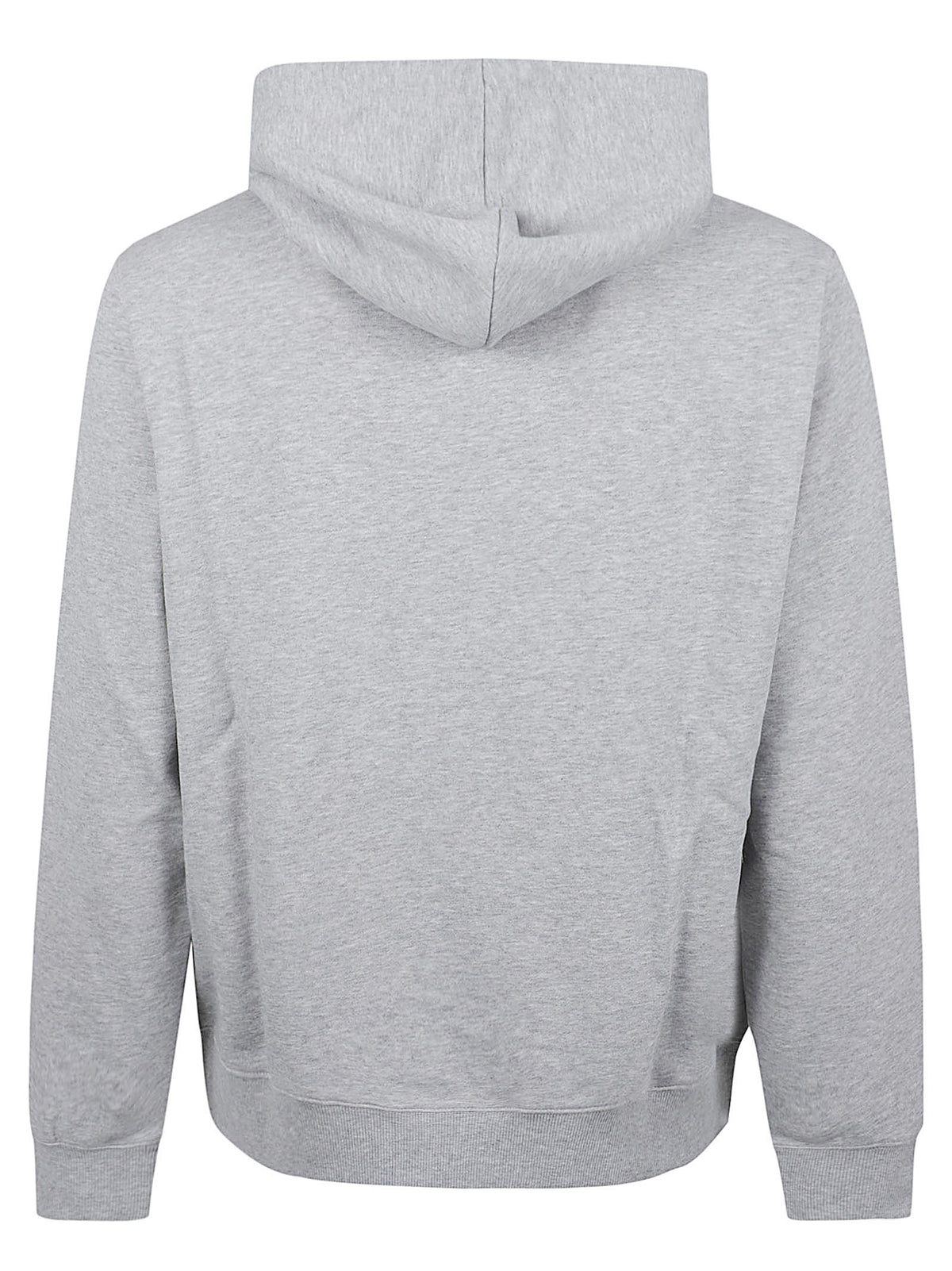 FELPA UOMO CON CAPPUCCIO BASIC - SUN68 F46104 06 Grigio chiaro SUN68 