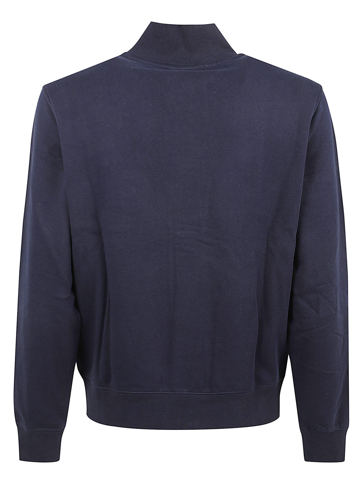 CARDIGAN IN FELPA UOMO BASIC - SUN68<BR/> F46105 07 NAVY BLUE SUN68 
