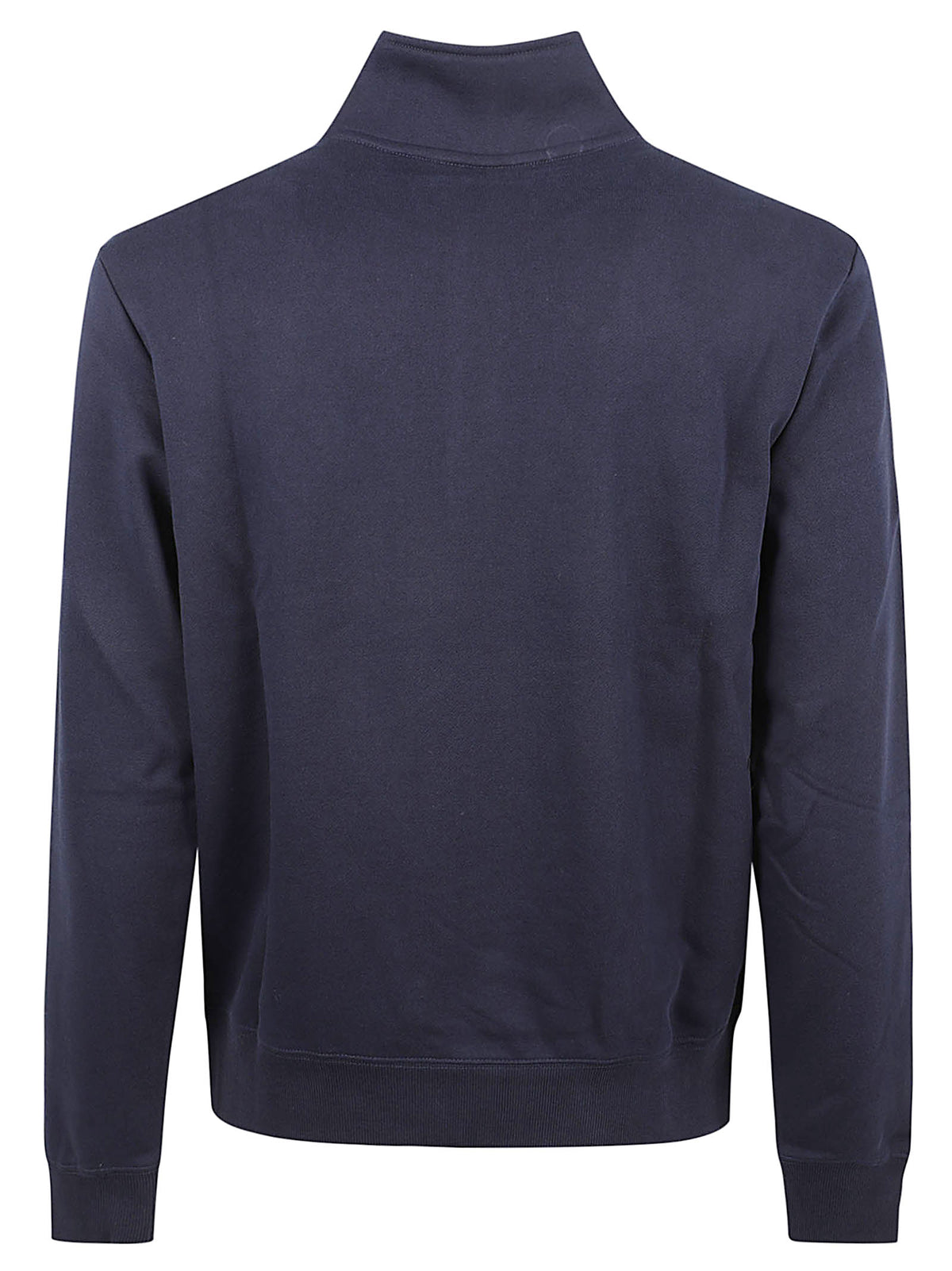 FELPA UOMO MEZZA ZIP BASIC - SUN68 F46107 07 NAVY BLUE SUN68 