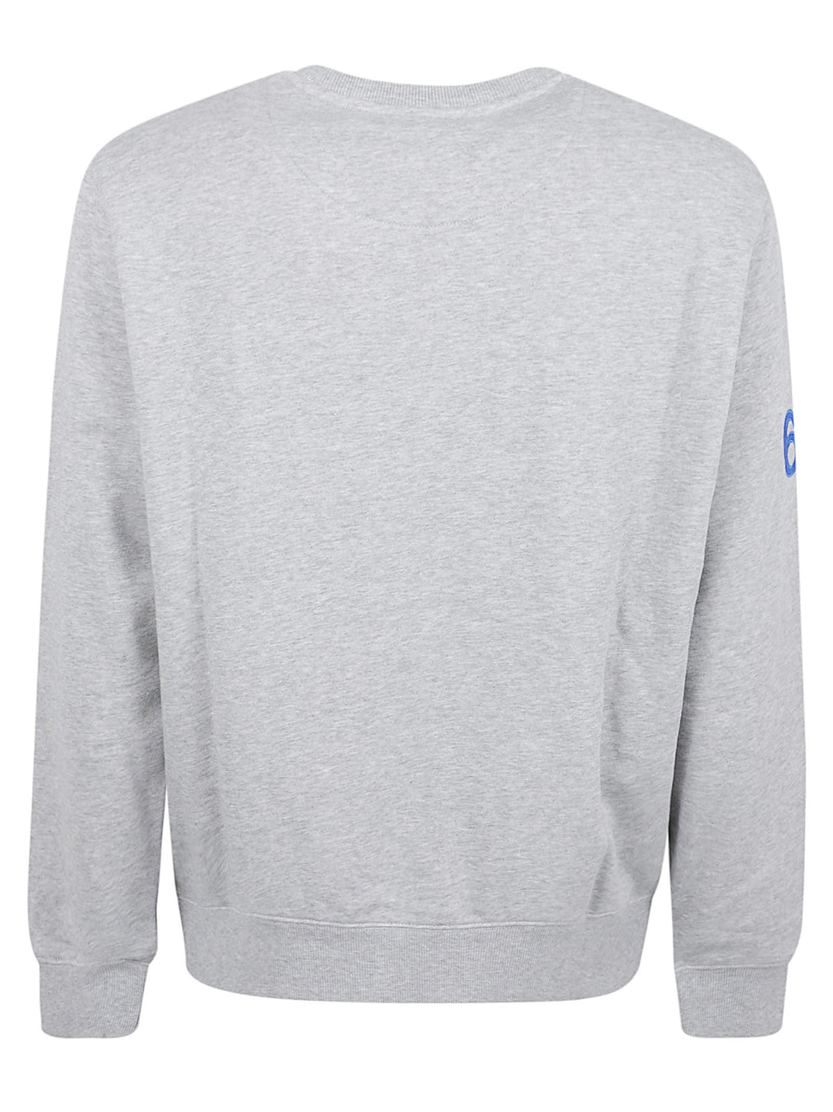 FELPA GIROCOLLO UOMO FLUO BASIC - SUN68 F46130 06 Grigio chiaro SUN68 
