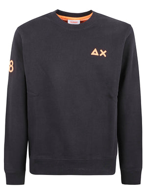 FELPA GIROCOLLO UOMO FLUO BASIC - SUN68 F46130 11 Nero SUN68 
