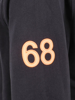 FELPA GIROCOLLO UOMO FLUO BASIC - SUN68 F46130 11 Nero SUN68 