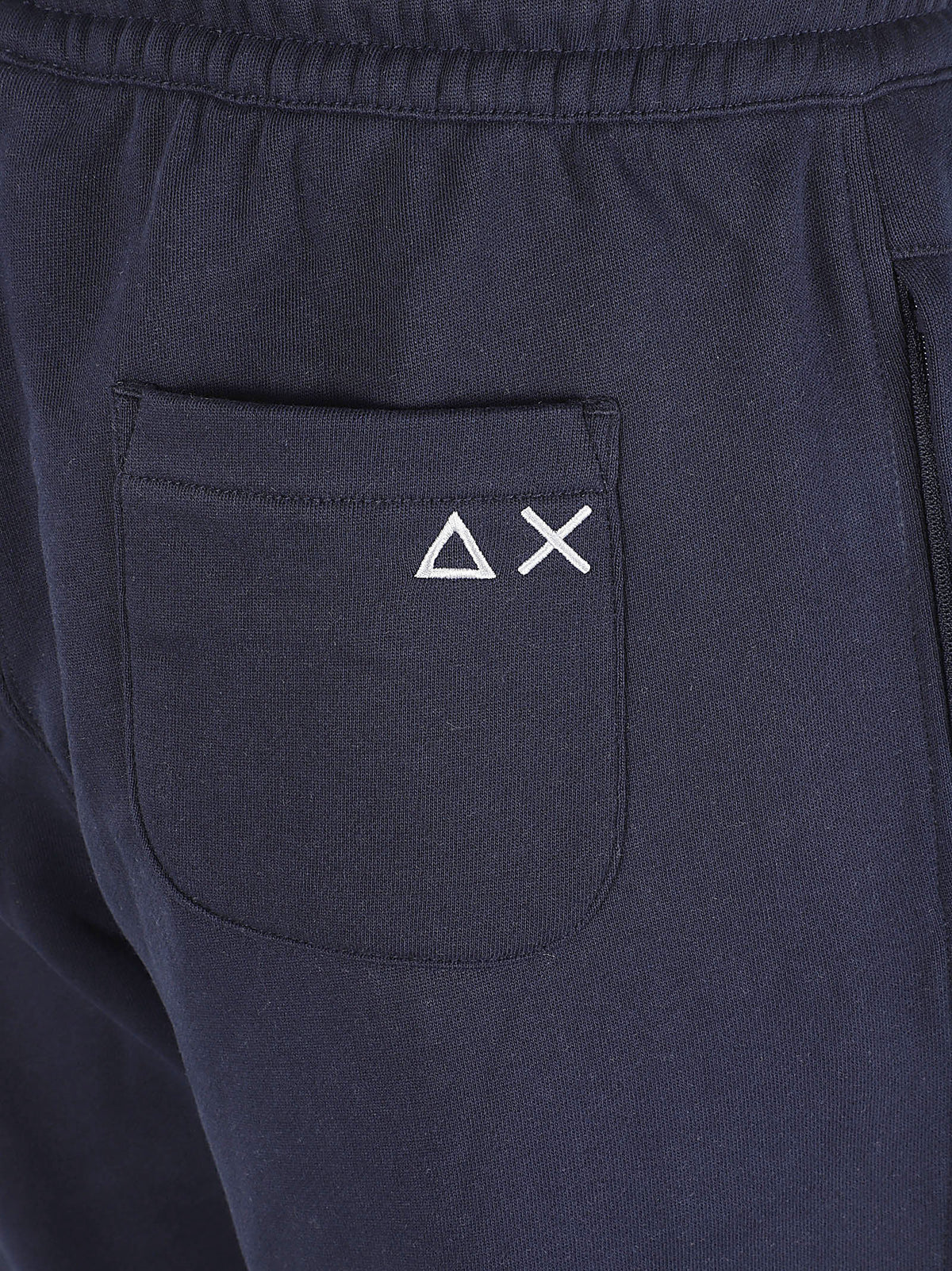 PANTALONI JOGGING UOMO BASIC - SUN68 <BR/> F46135 07 NAVY BLUE SUN68 